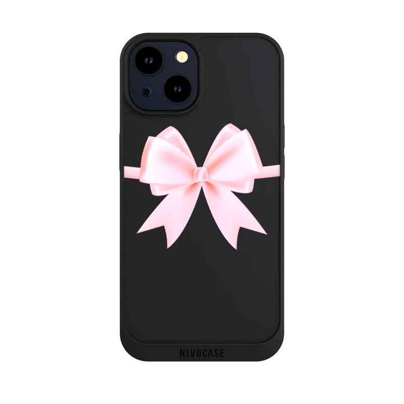 iPhone 14 NIVOpure Rosa Schleife ohne Hintergrund