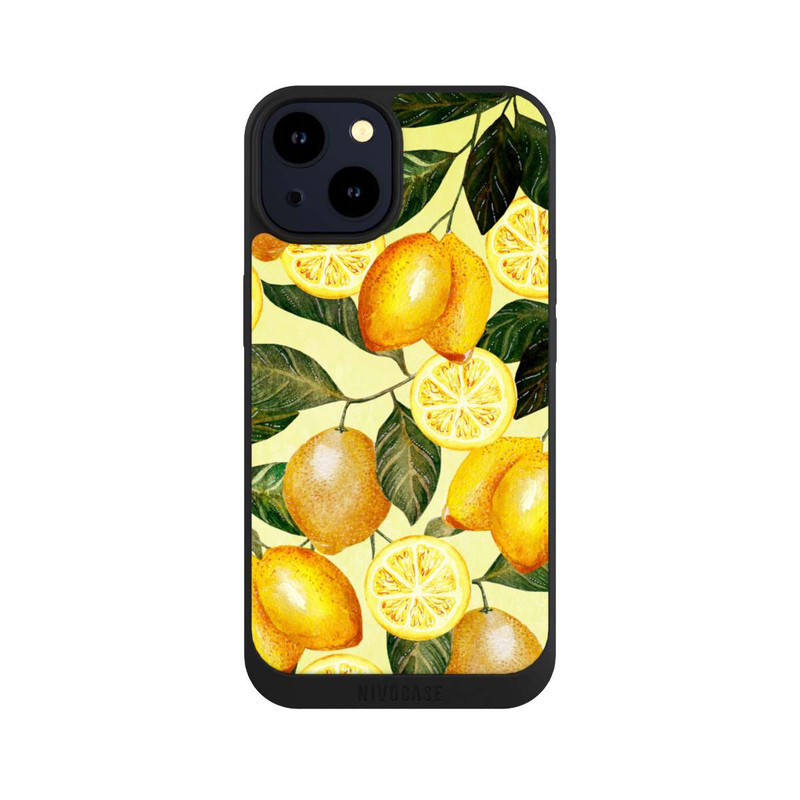 iPhone 14 NIVOpure Yellow Summer with Lemons