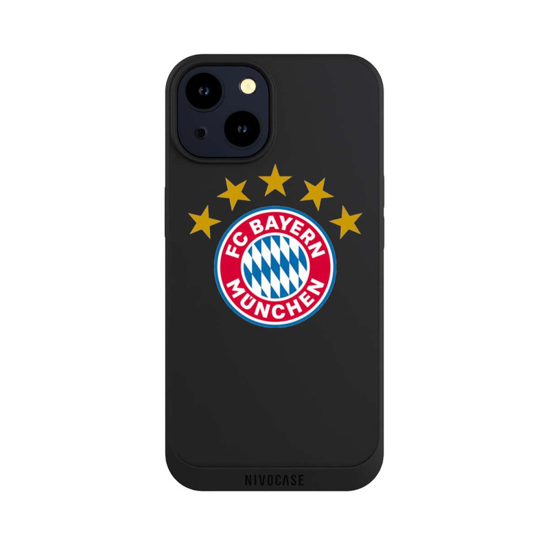 iPhone 14 NIVOpure FCB Logo mit Sterne - ohne Hintergrund