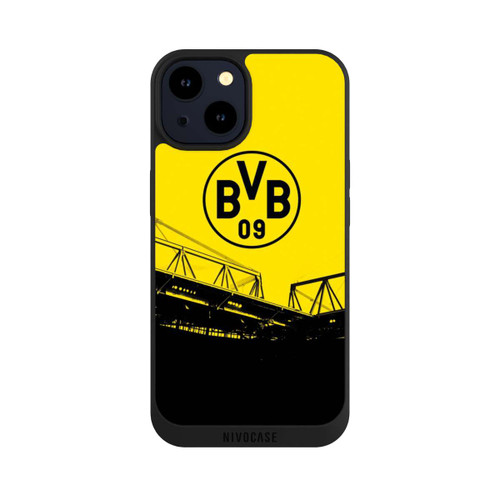 Apple iPhone 14 NIVOpure Stadion Schwarz-Gelb - BVB