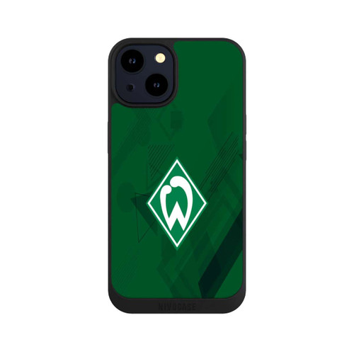 Apple iPhone 14 NIVOpure Grüne Grafikelemente - Werder Bremen