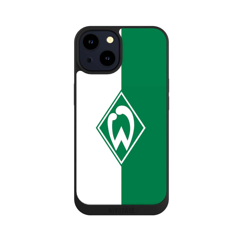 iPhone 14 NIVOpure Weiß-Grün - Werder Bremen