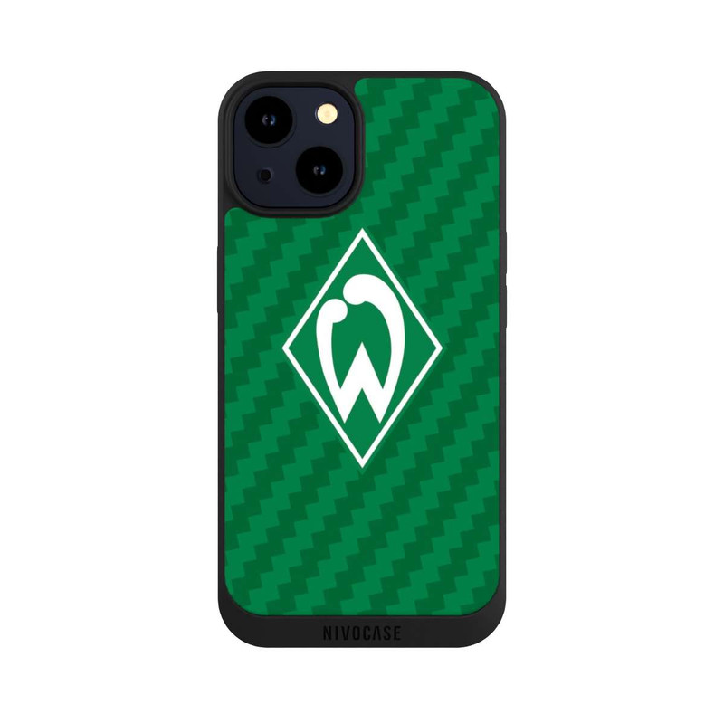 iPhone 14 NIVOpure Carbonlook - Werder Bremen