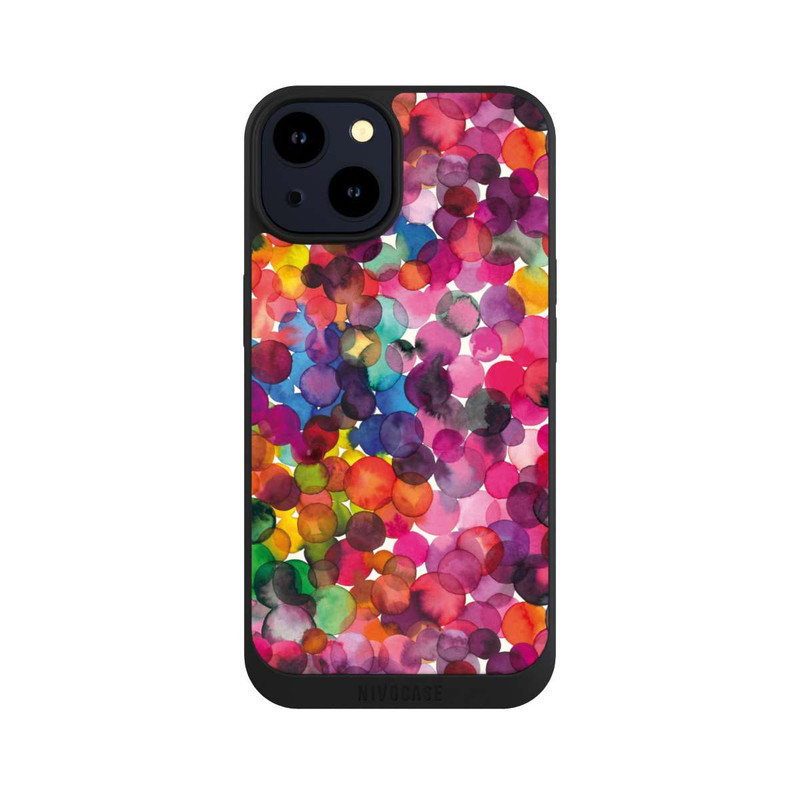 iPhone 14 NIVOpure Overlapped Watercolor Dots