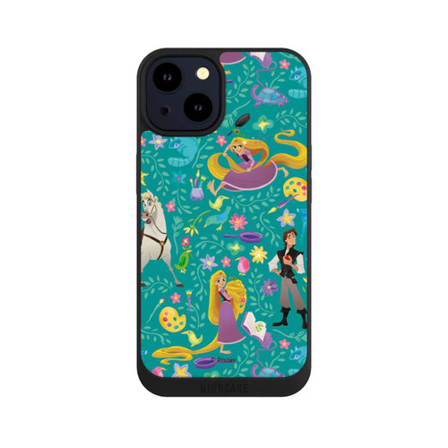 Apple iPhone 14 NIVOpure Raiponce Motif Bleu