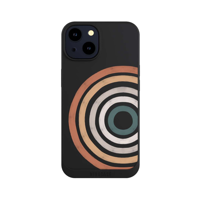 iPhone 14 NIVOpure Vintage Regenbogen