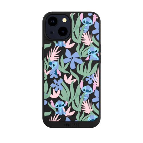 Apple iPhone 14 NIVOpure Floral Pattern Stitch Transparent