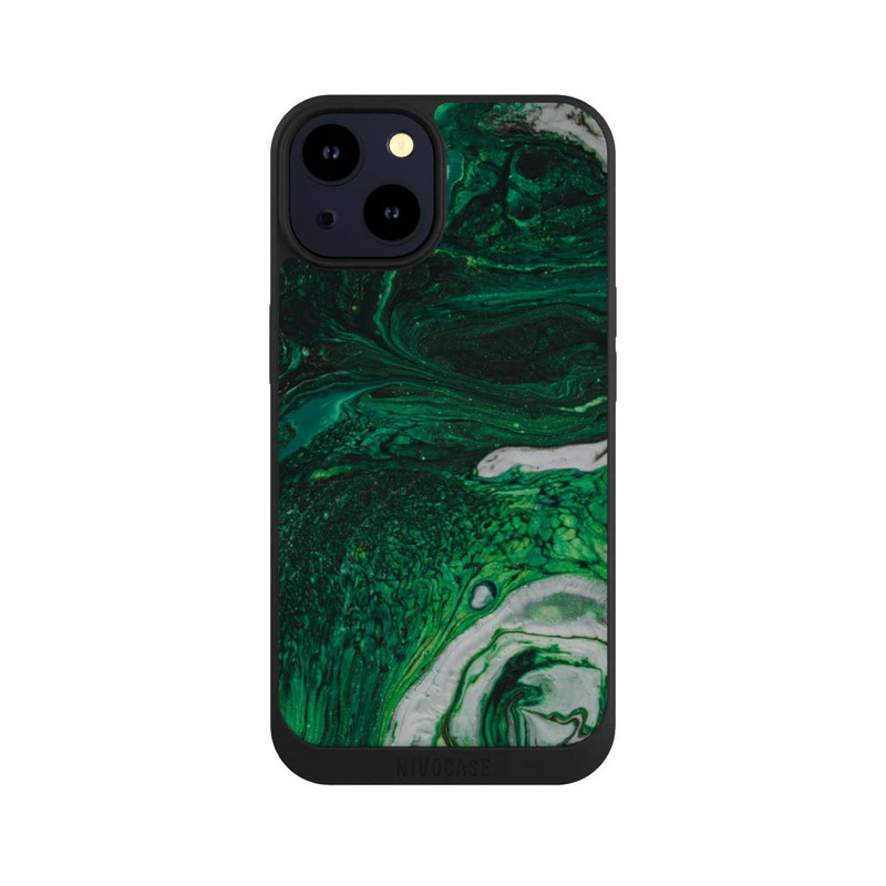 iPhone 14 NIVOpure Green oil texture
