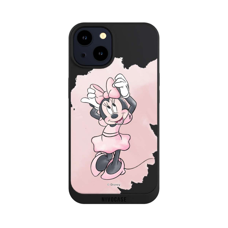 iPhone 14 NIVOpure Minnie Aquarell transparent