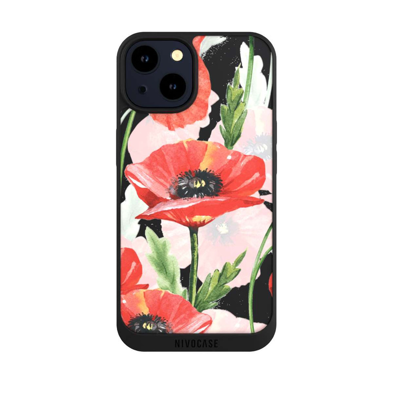 iPhone 14 NIVOpure Lush poppy meadow