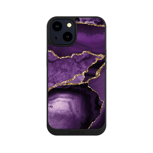 Apple iPhone 14 NIVOpure Lila Marmor Landschaft