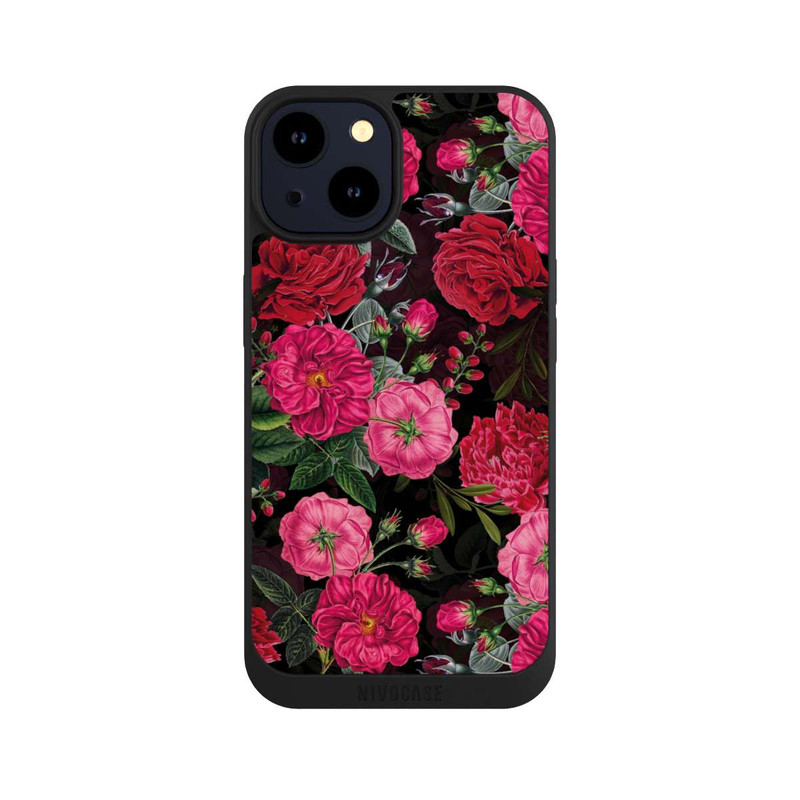 iPhone 14 NIVOpure Pink and Red Flowers