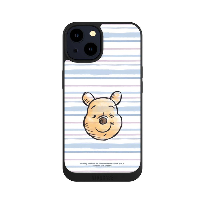 iPhone 14 NIVOpure Winnie Puuh auf Streifen