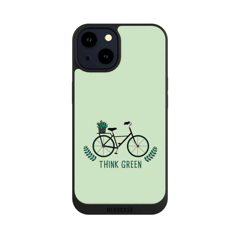 iPhone 14 NIVOpure Think Green Fahrrad