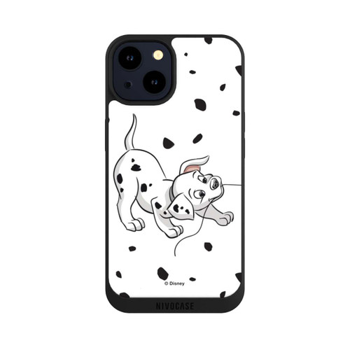 Apple iPhone 14 NIVOpure Couple Dalmatian Left