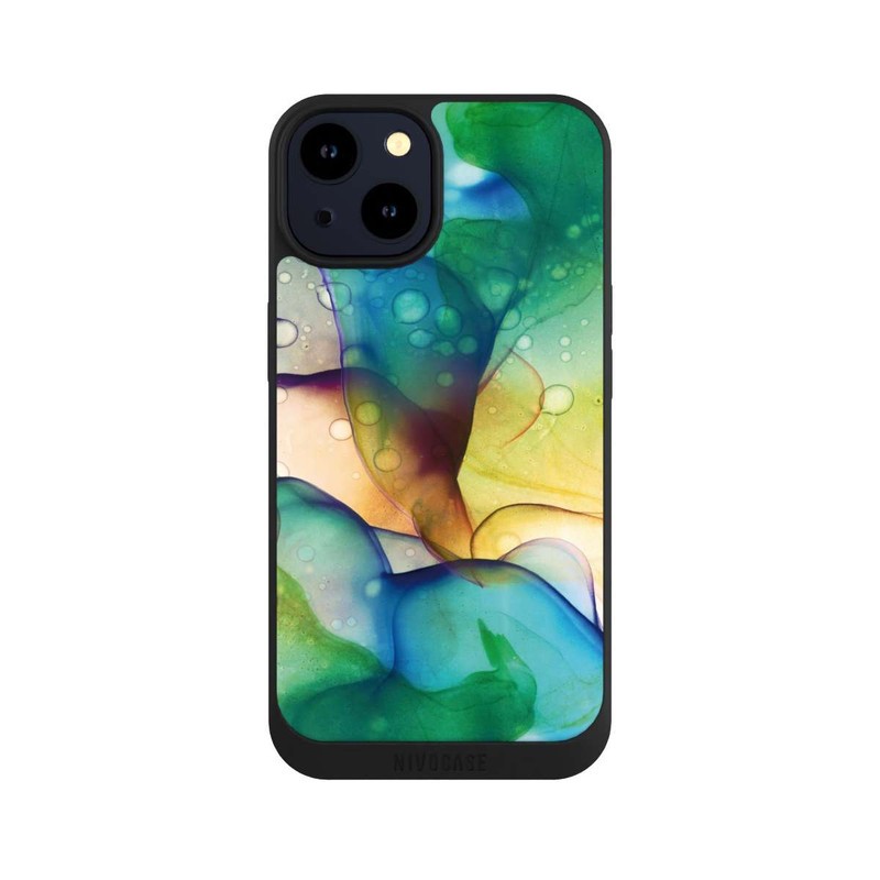 iPhone 14 NIVOpure Liquid Art Vert Prairie