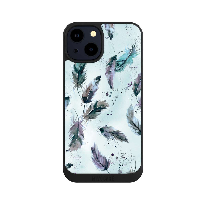 iPhone 14 NIVOpure Magical Feathers Soft Blue