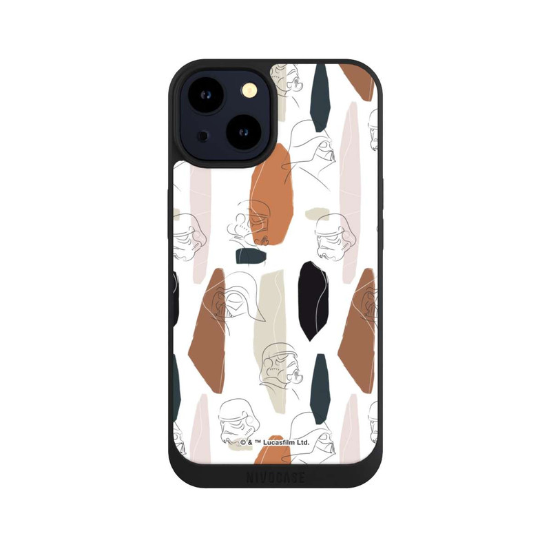 iPhone 14 NIVOpure Dunkle Seite Line Art