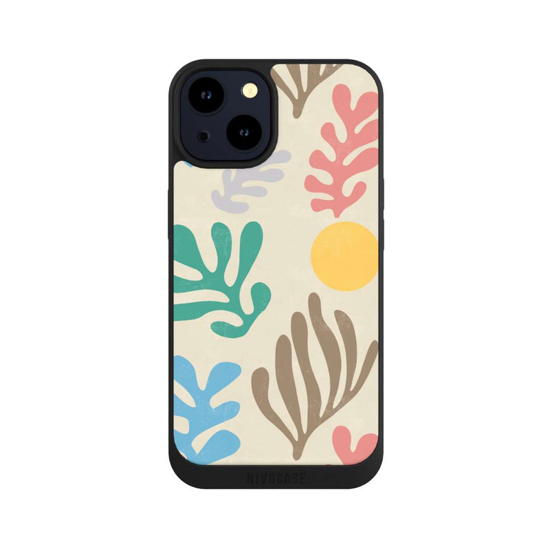 iPhone 14 NIVOpure Blätter im modernen Matisse-Stil