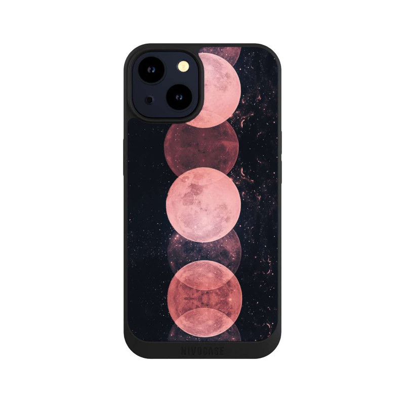 iPhone 14 NIVOpure Rosa Mondphasen