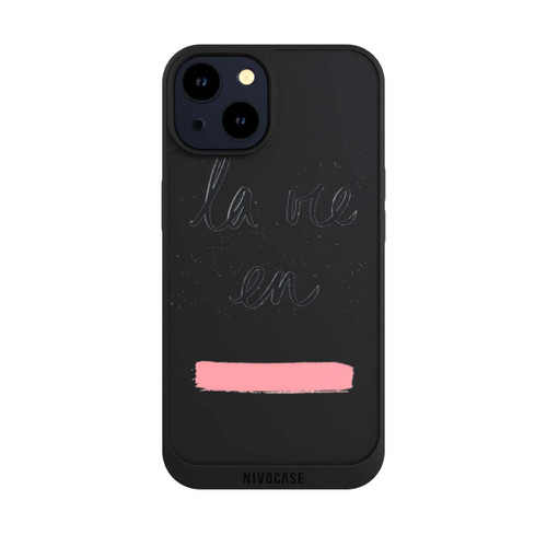 Apple iPhone 14 NIVOpure La vie en Rosa Transparent