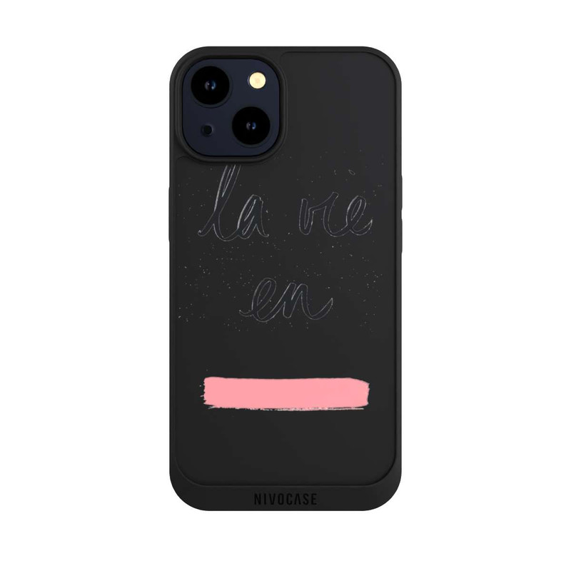 iPhone 14 NIVOpure La vie en Rose sans Fond
