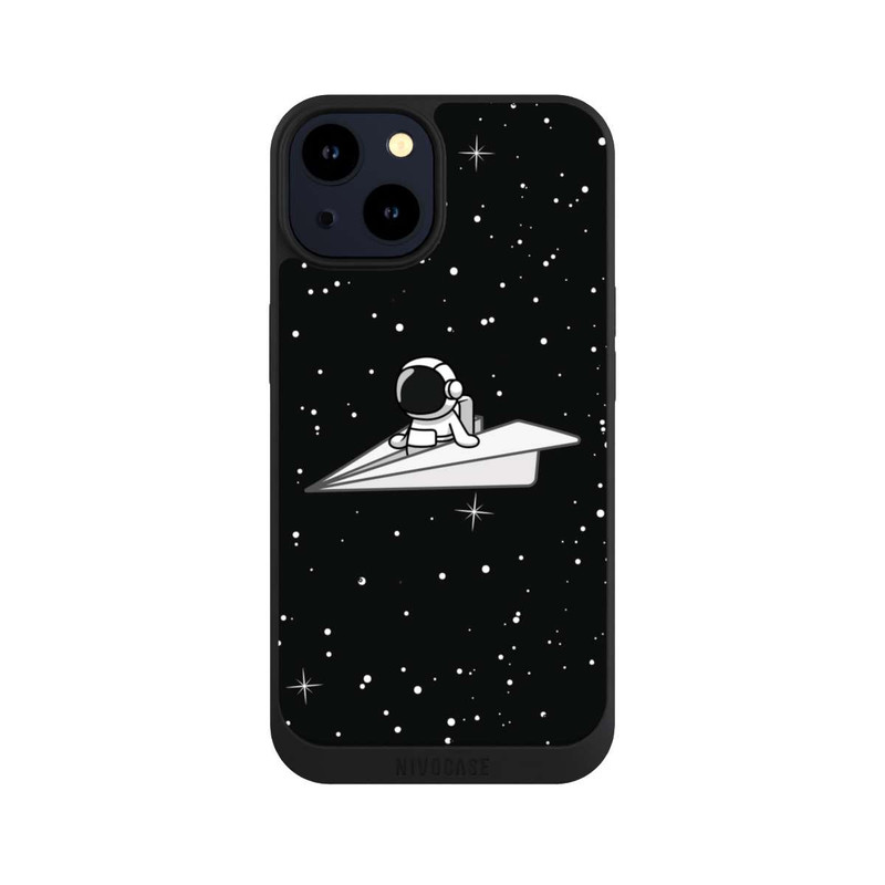 iPhone 14 NIVOpure Astronaut Paper Plane Comic