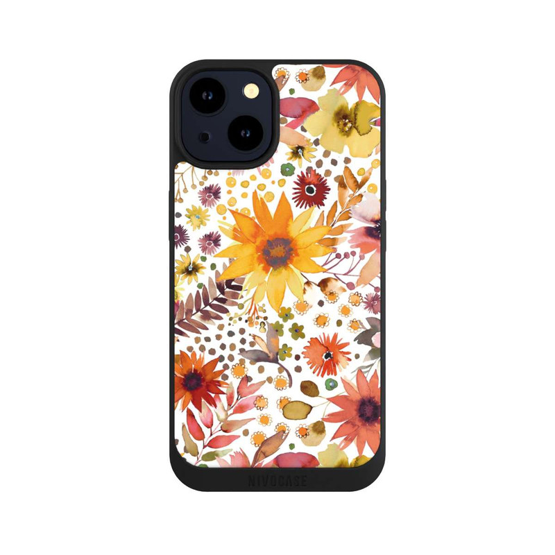 iPhone 14 NIVOpure Fleurs d'aquarelle florale
