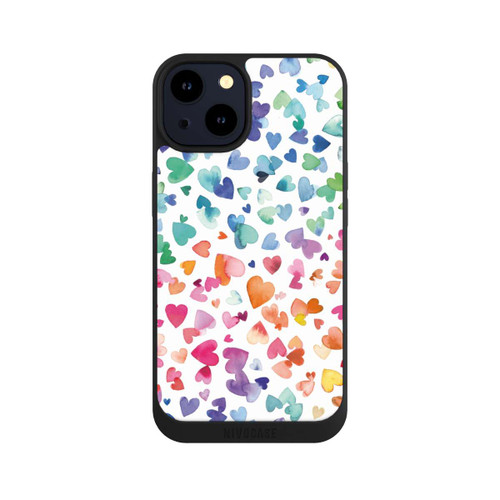 Apple iPhone 14 NIVOpure Liebesherzen aquarell