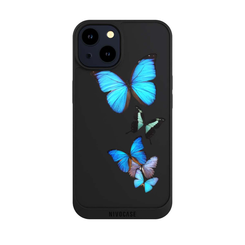 iPhone 14 NIVOpure Butterfly Transparent