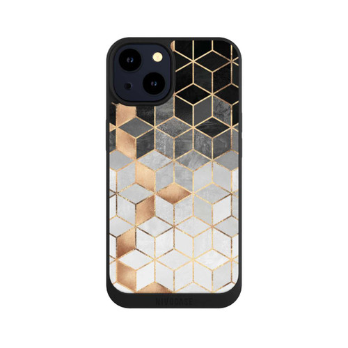 Apple iPhone 14 NIVOpure Würfel dunkel und gold