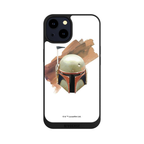 Apple iPhone 14 NIVOpure Boba Fett Helmet White