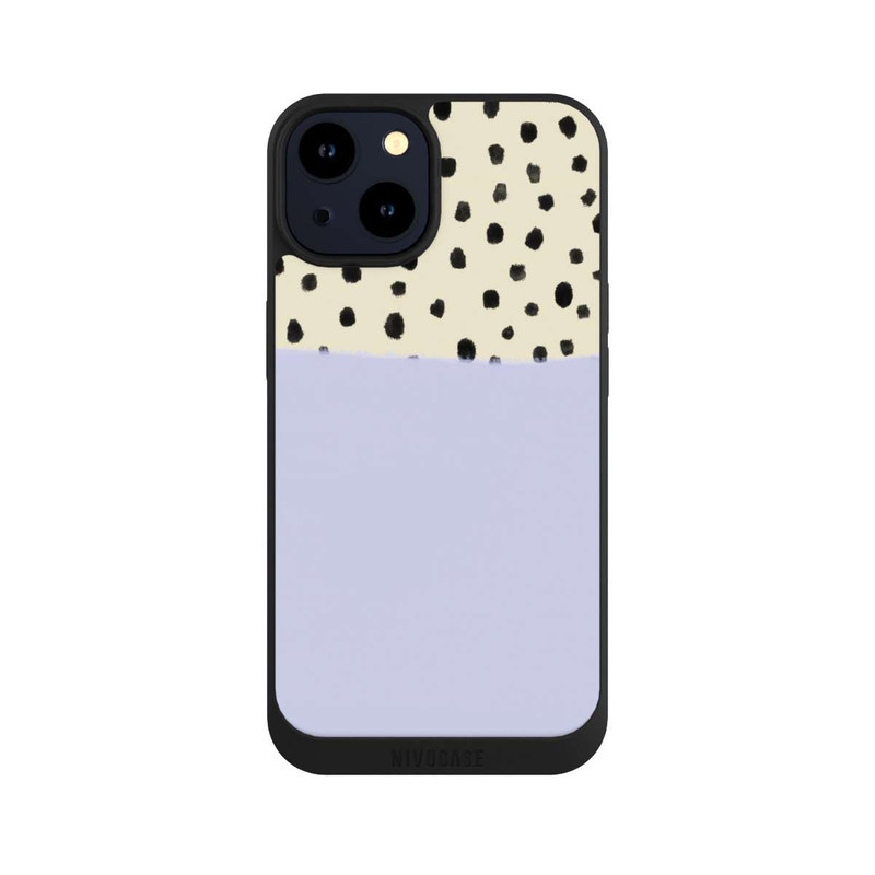iPhone 14 NIVOpure Tupfen Boho Pastell