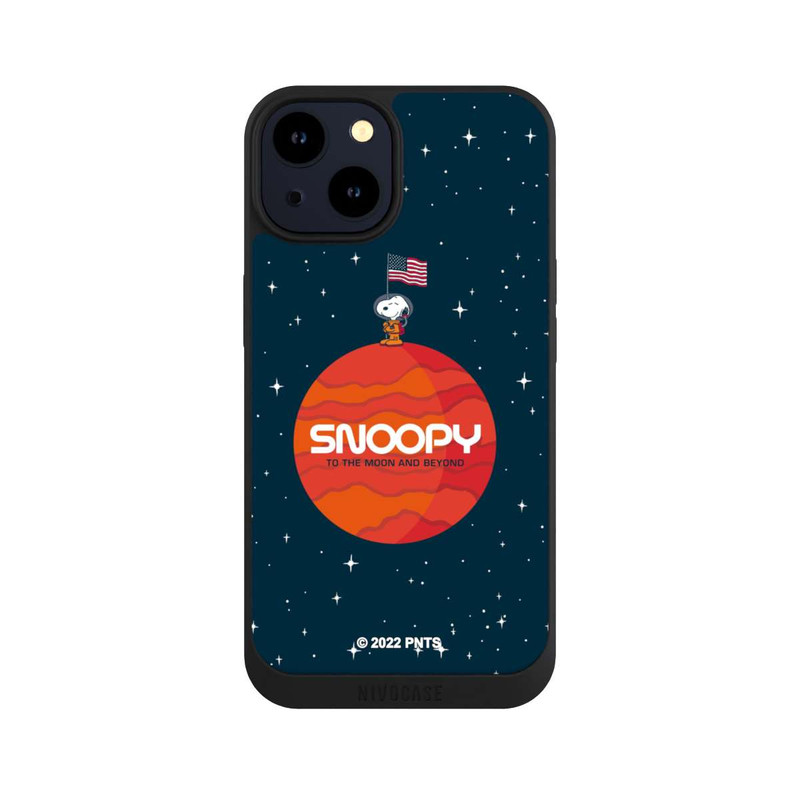 iPhone 14 NIVOpure Snoopy Space Traveller Orange
