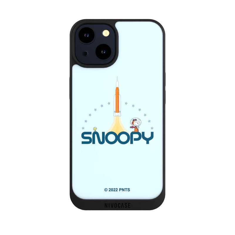 iPhone 14 NIVOpure Snoopy Weltraum Traveller Rakete
