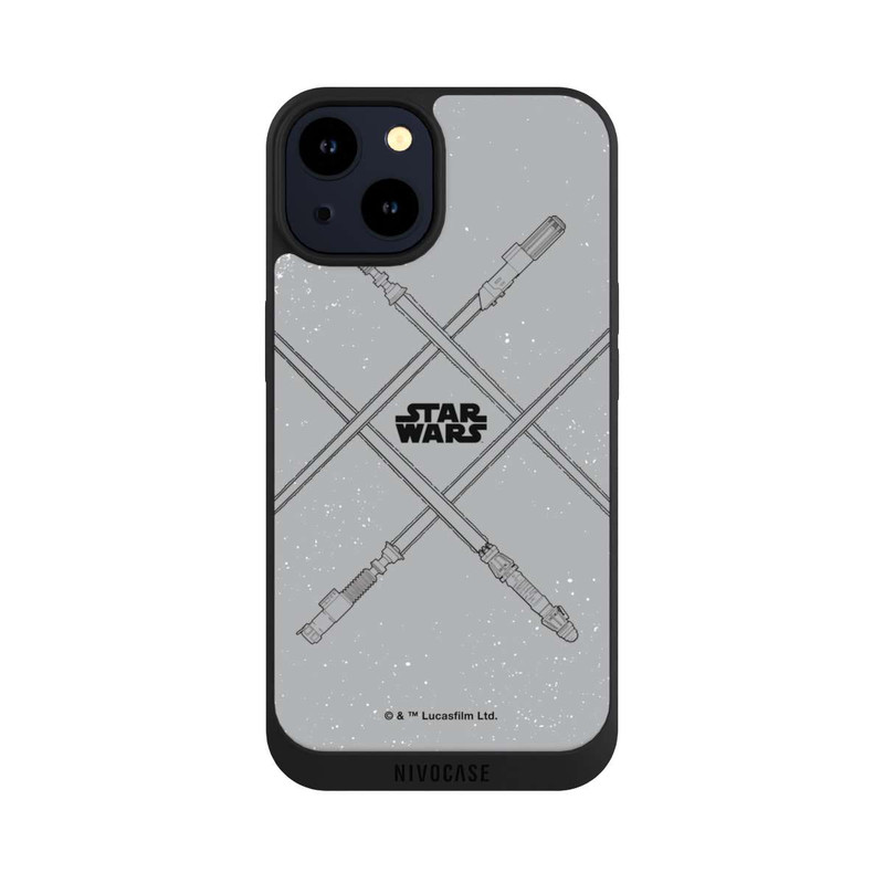 iPhone 14 NIVOpure Lichtschwerter Grau