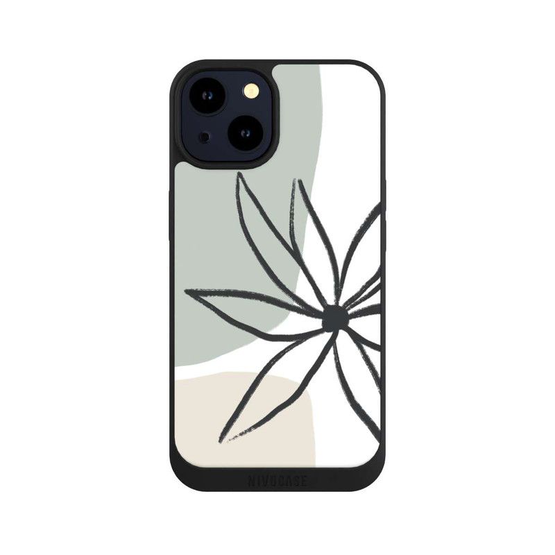 iPhone 14 NIVOpure Blume Minze und Sahne