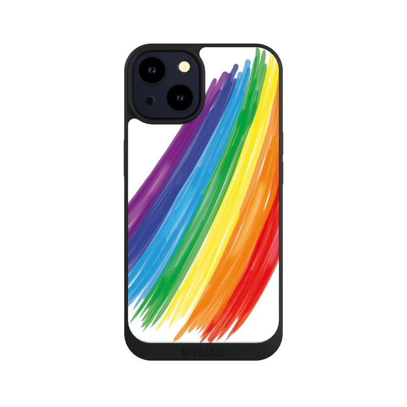 iPhone 14 NIVOpure Rainbow Paint Brush