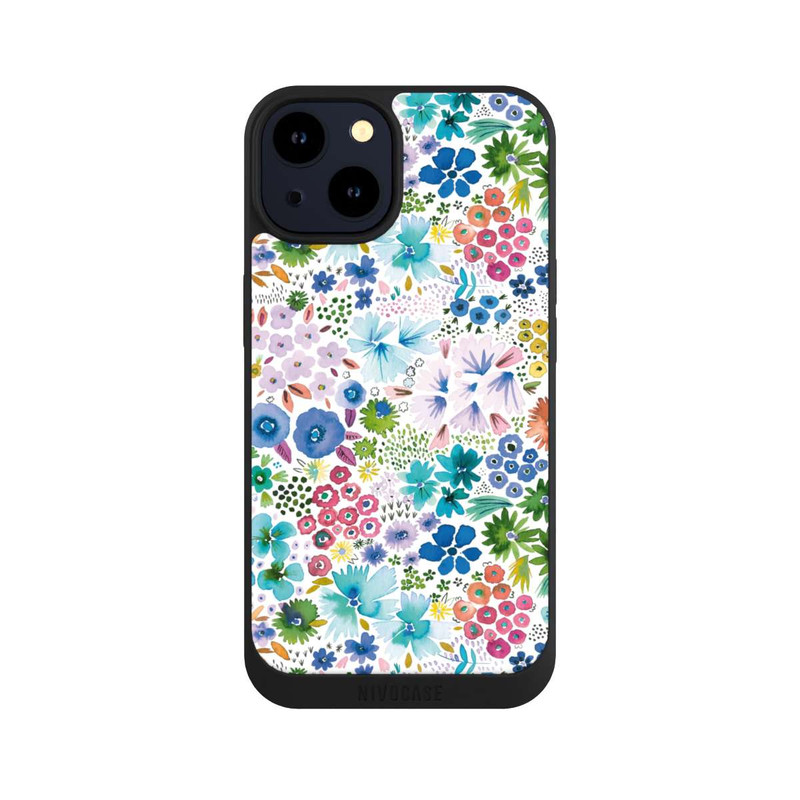 iPhone 14 NIVOpure Artful Little Spring Flowers Blue