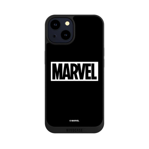 Apple iPhone 14 NIVOpure Marvel Logo Black