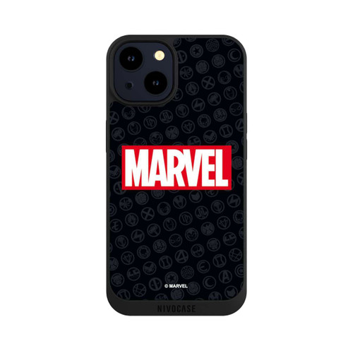 Apple iPhone 14 NIVOpure Marvel Logo Black Red 