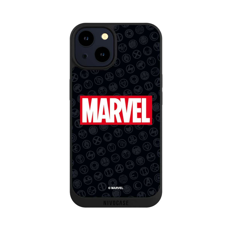 iPhone 14 NIVOpure Marvel Logo Black Red 