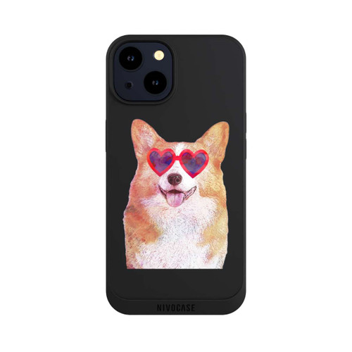 Apple iPhone 14 NIVOpure Cute Corgi Transparent