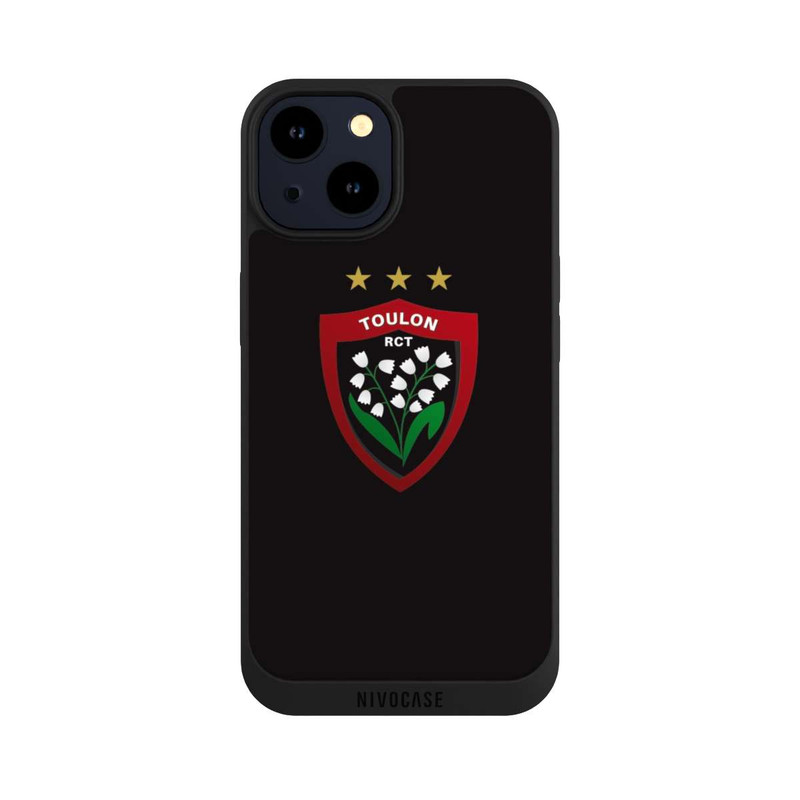 iPhone 14 NIVOpure Logo RC Toulonnais Noir