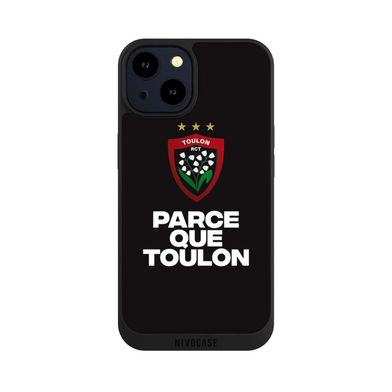 iPhone 14 NIVOpure Parce Que Toulon Noir