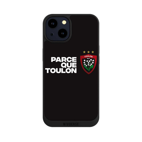 Apple iPhone 14 NIVOpure RC Toulonnais PQT Noir