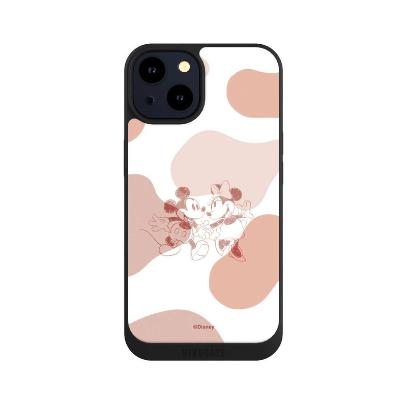 iPhone 14 NIVOpure Micky and Minnie halten händchen Boho