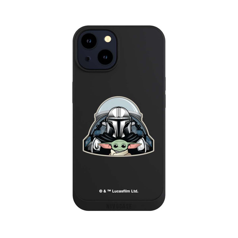 iPhone 14 NIVOpure Mando et Grogu Transparent