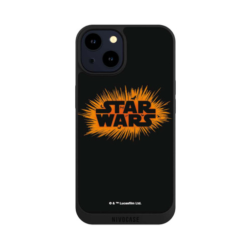 Apple iPhone 14 NIVOpure Star Wars Logo Orange Halloween Explosion