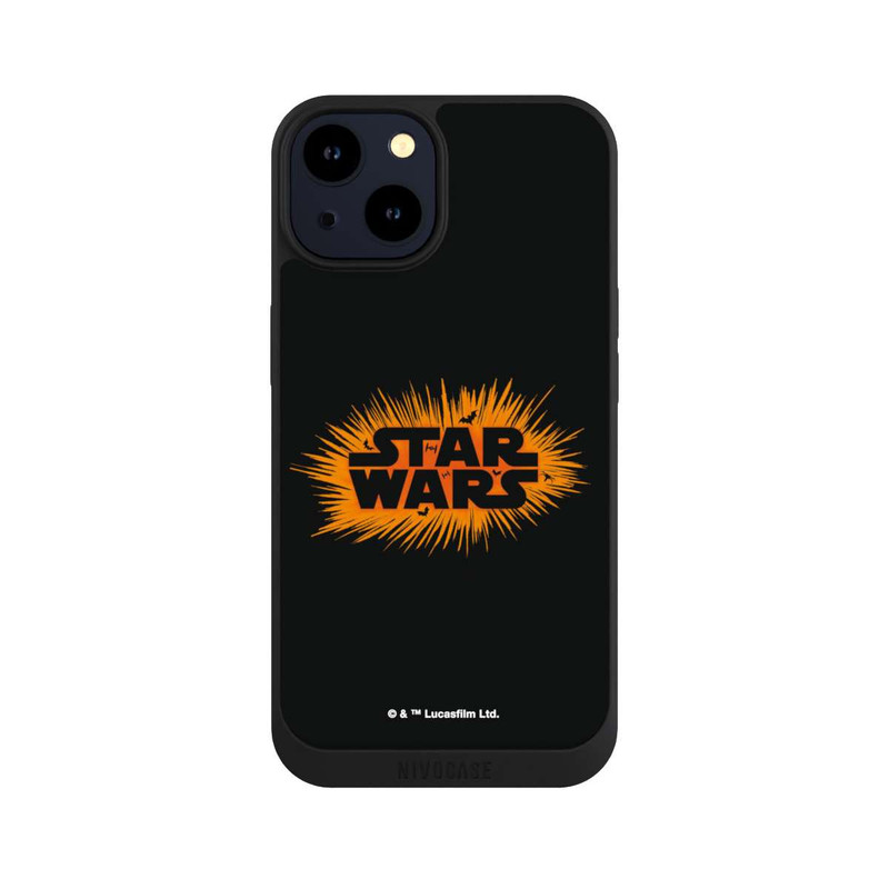 iPhone 14 NIVOpure Star Wars Logo Orange Halloween Explosion